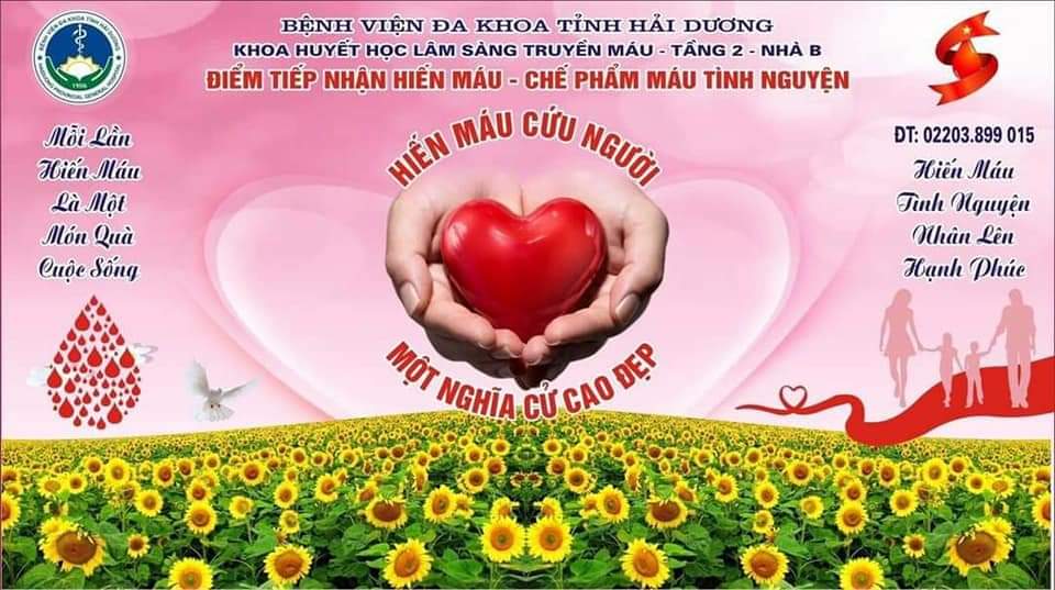 Công tác tổ chức và vận động hiến máu tình nguyện tại Bệnh viện Đa khoa tỉnh Hải Dương